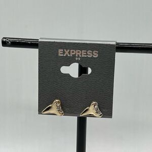 Express SIlver Sharktooth Earring $16 ea or bundle 3 /$25
